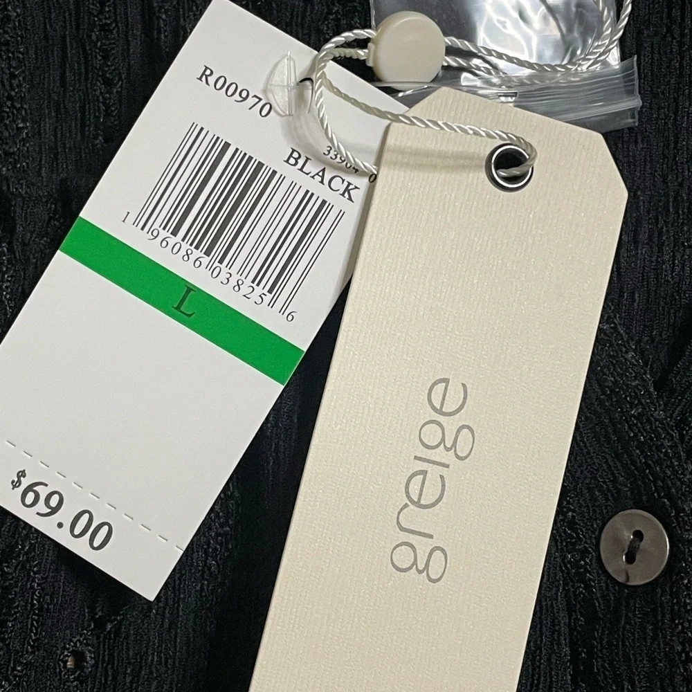 Greige stylish black